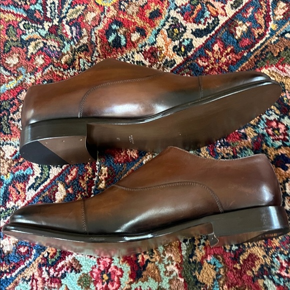 Men’s Brooks Brothers monk strap brown shoes new never worn main image 15